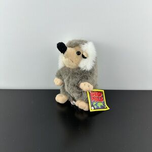Geo-Pals Rare Hadly Hedgehog 6” European Collection Plush Stuffed Animal NWT
